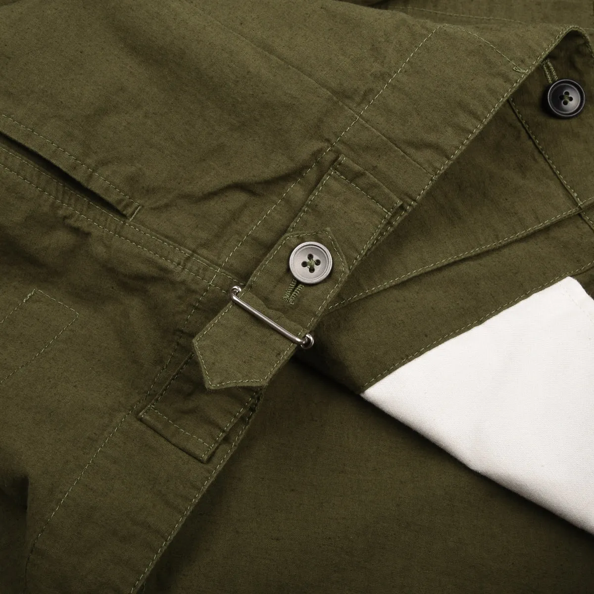 Utility Pockets Compact Packable 1ST PAT-RN CAMDEN JACKET - OLIVE