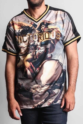 3D Victorious Sublimation T-Shirt Tagless Comfort Collar