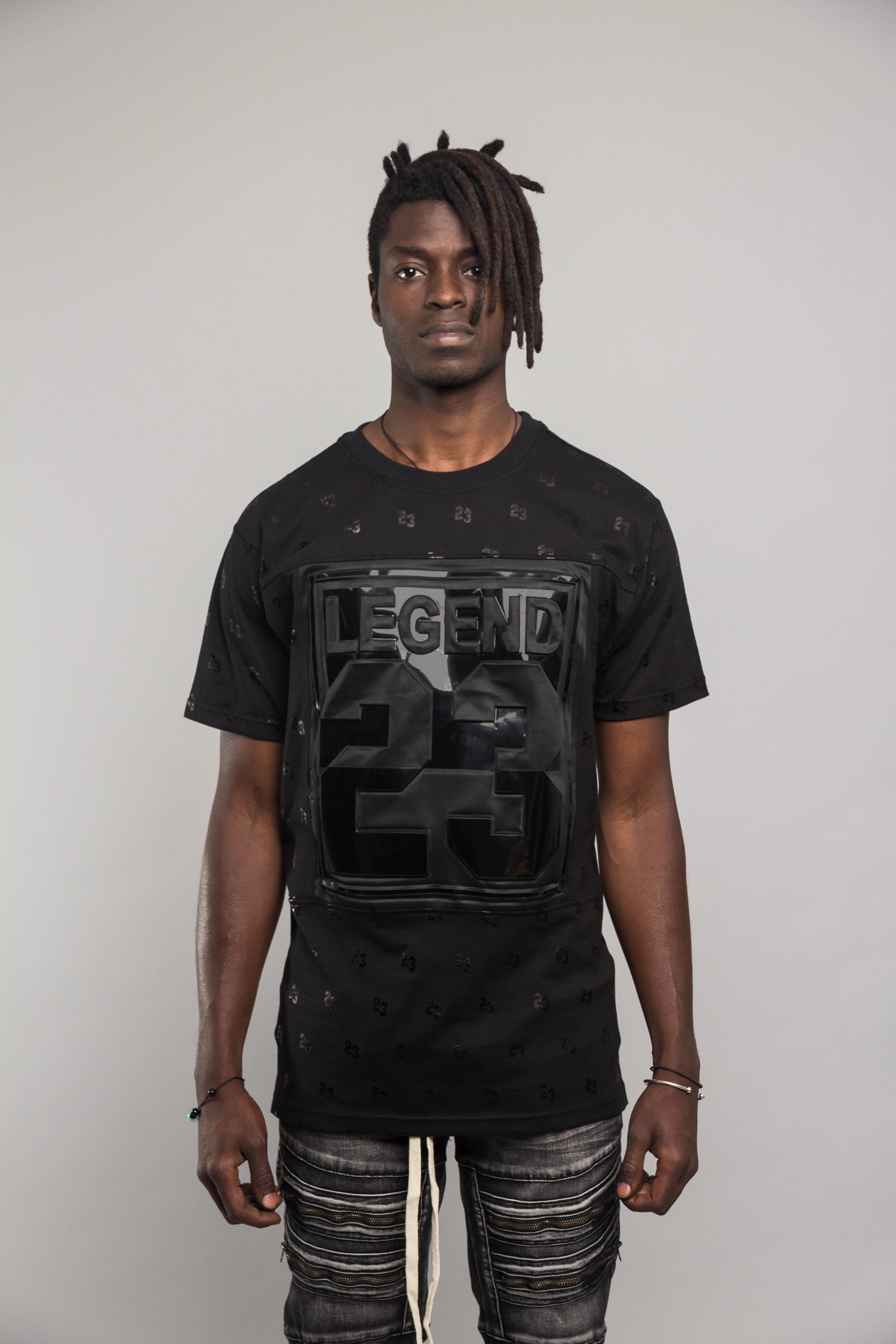 Legend 23 Print T-Shirt Circular Knit EcoFriendlyMaterial