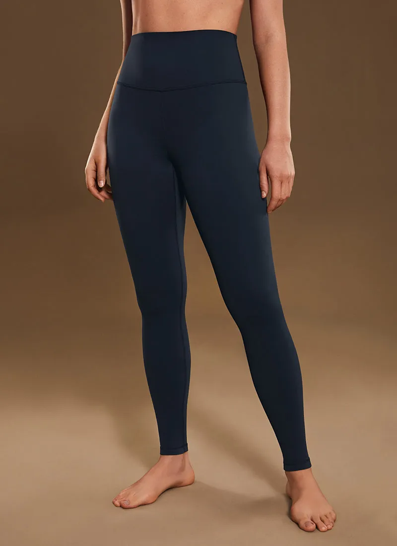 For Teens Winter Sports Air Feeling Thick Leggings 28''