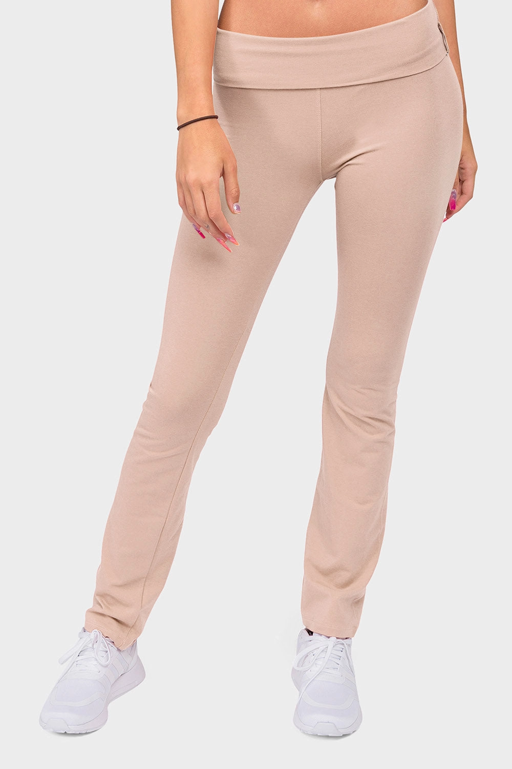 High Waisted Flare Yoga Pants Wide fit