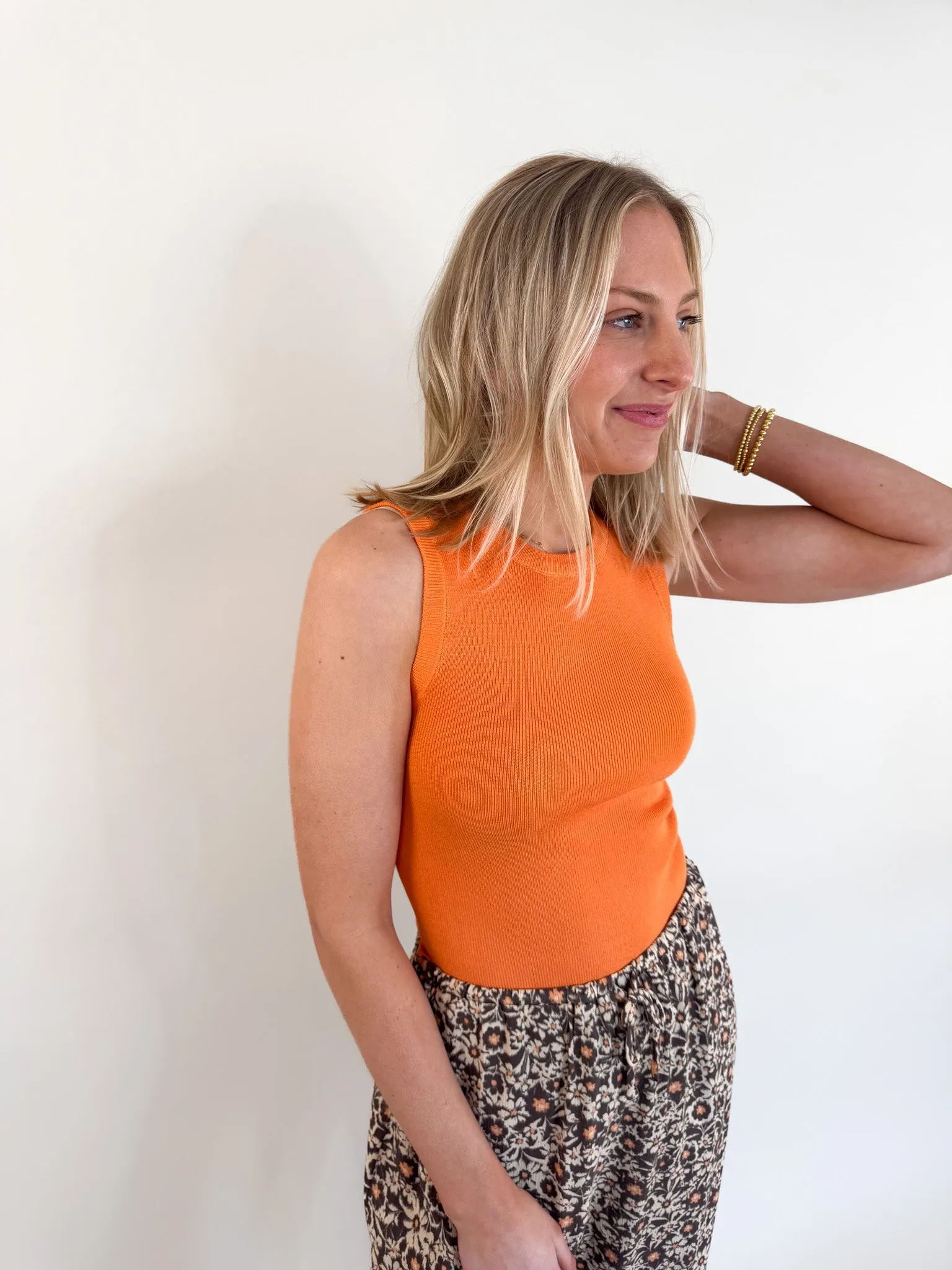 Relaxed Wear Alexis Knit Sweater Tank