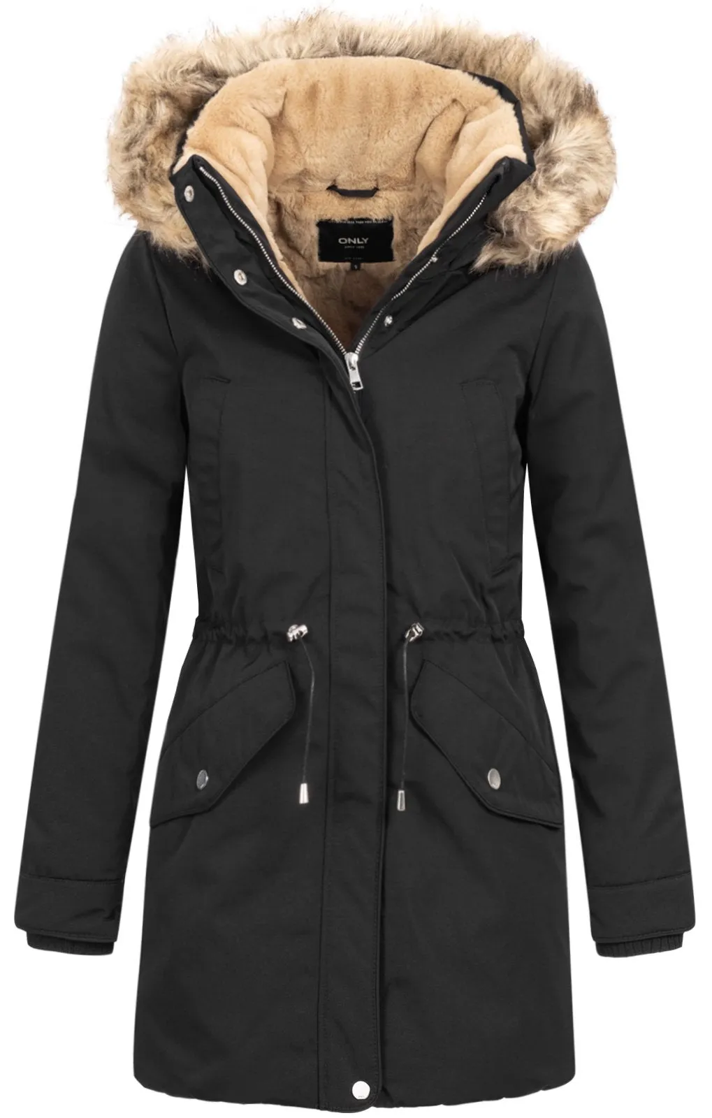 UV Protective Layer Alina Faux Fur Parka