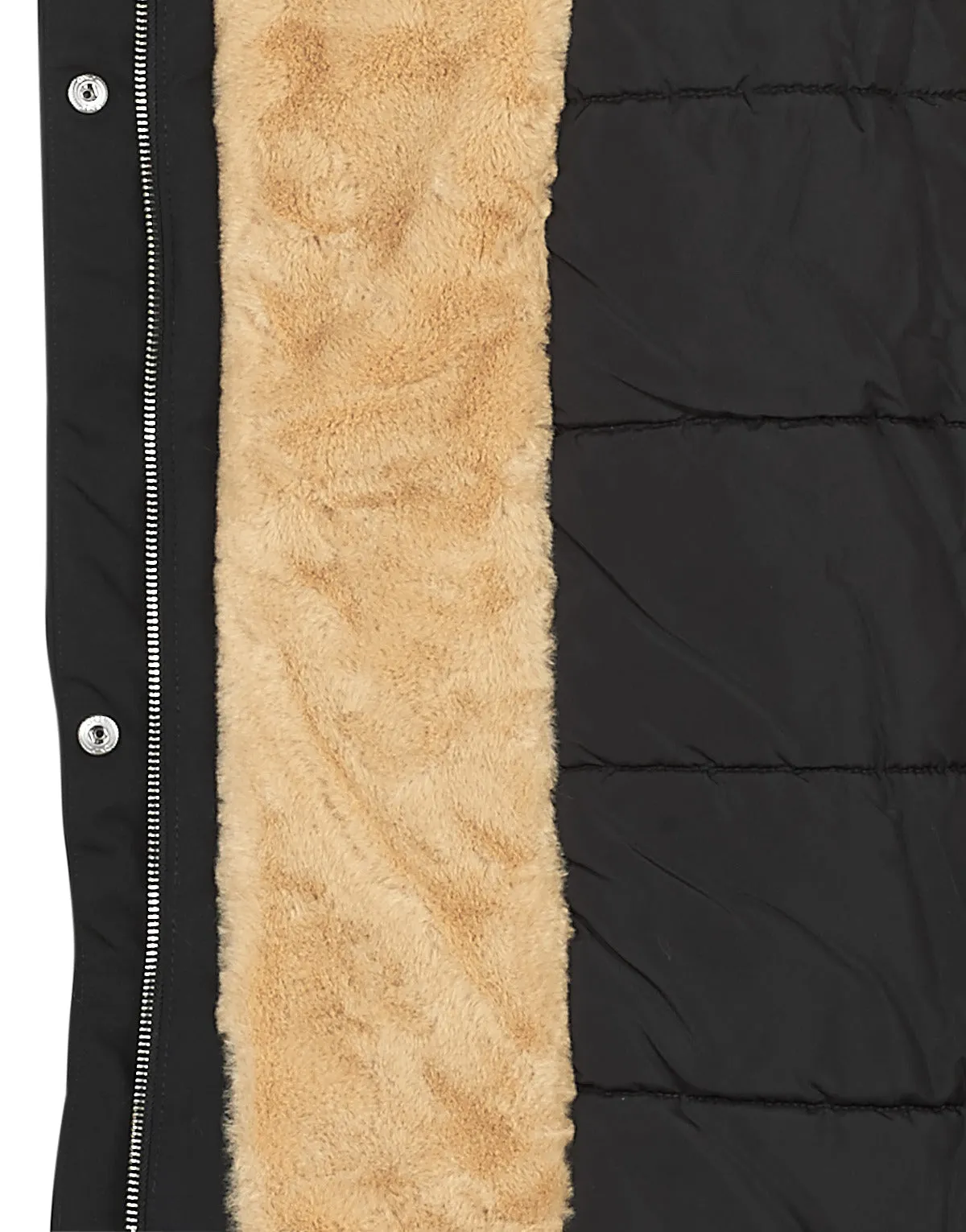 Soft Interior Brushing Autumn Vibe Alina Faux Fur Parka