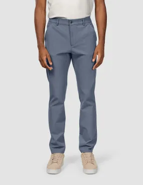 Essential Pants Slim Storm Blue Melange Outdoor Activity Premium Stretch