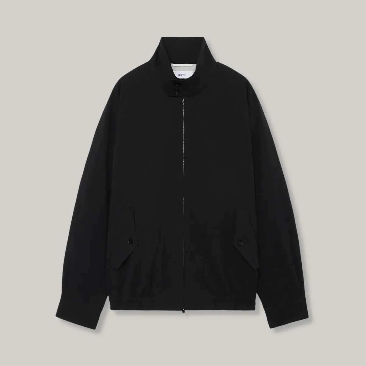 Flexible Articulated Elbows Poly Blend MARKA DOG EAR JACKET - BLACK