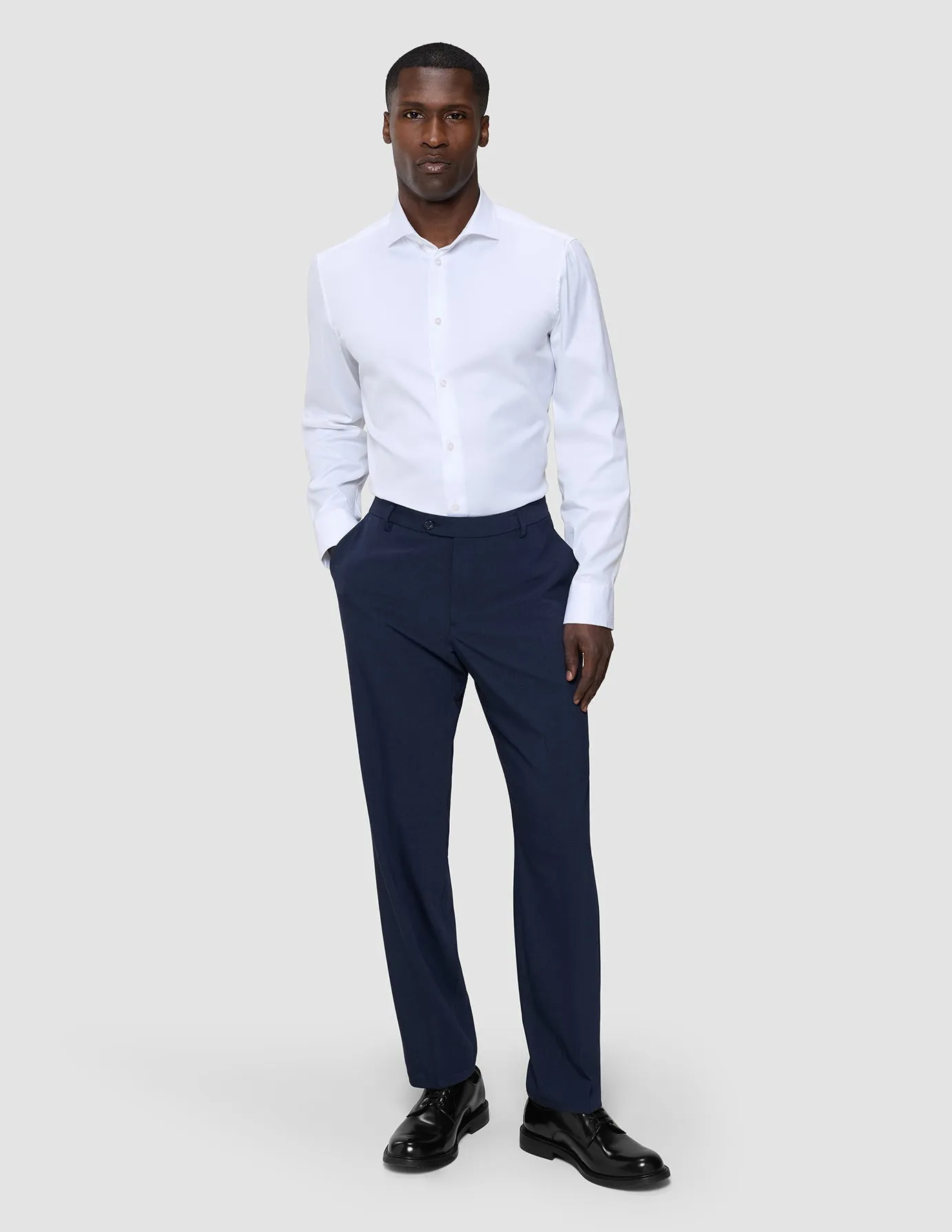 Lightweight Material Elevated Shirt White Regular