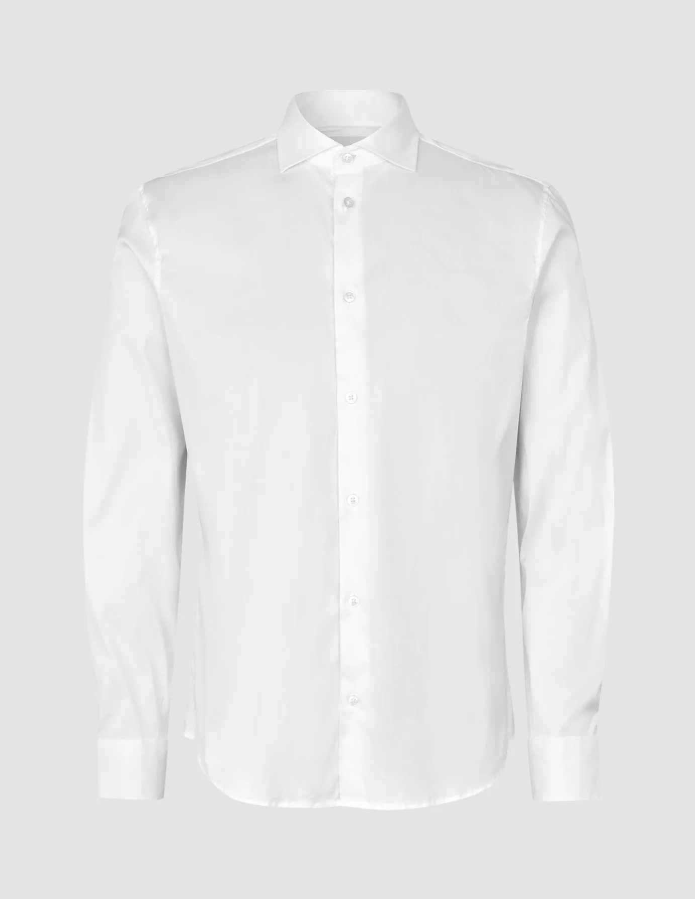 Elevated Shirt White Regular Anti Odor Treatment