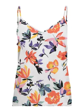 UV protection coating Compression Fit Engineering Alma Life Poly Tie Singlet - Multi Colour Print