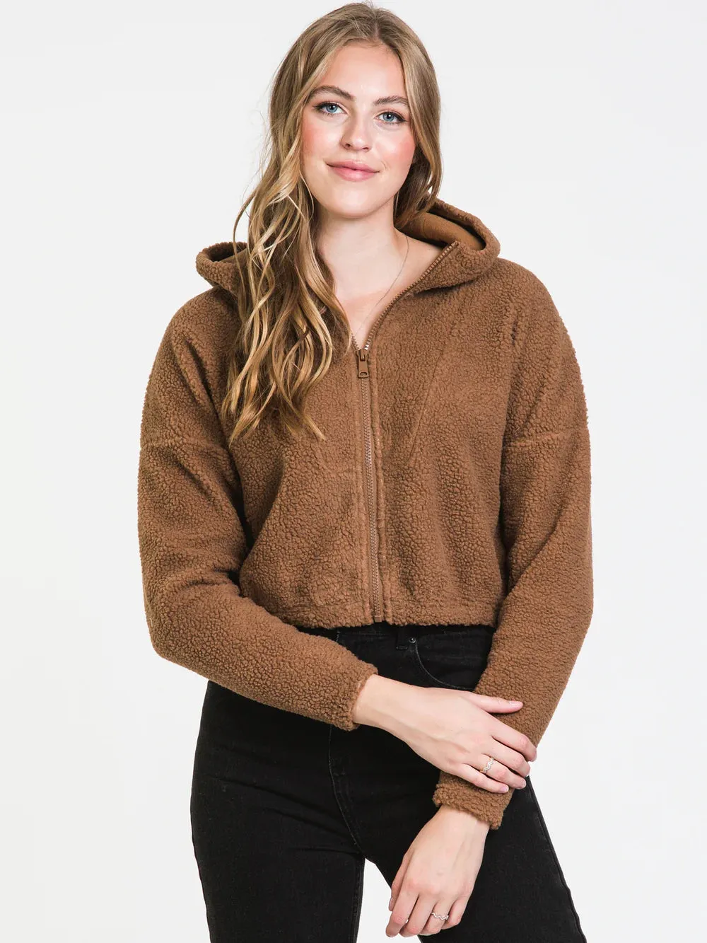 Amara Teddy Jacket Single Breasted Comfy Essentials