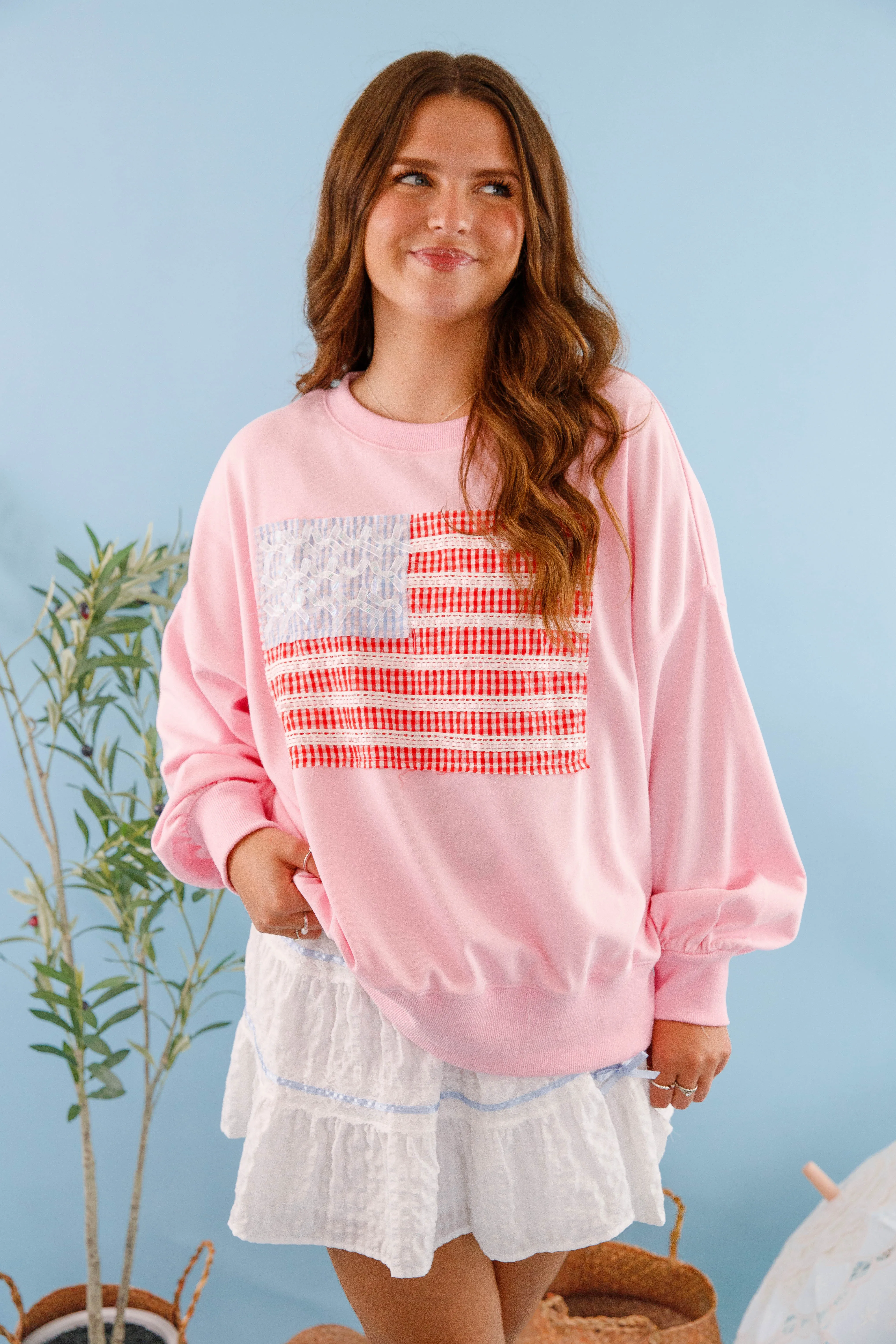 America's Sweetheart Pullover-Pink Light Layer Cozy and trendy