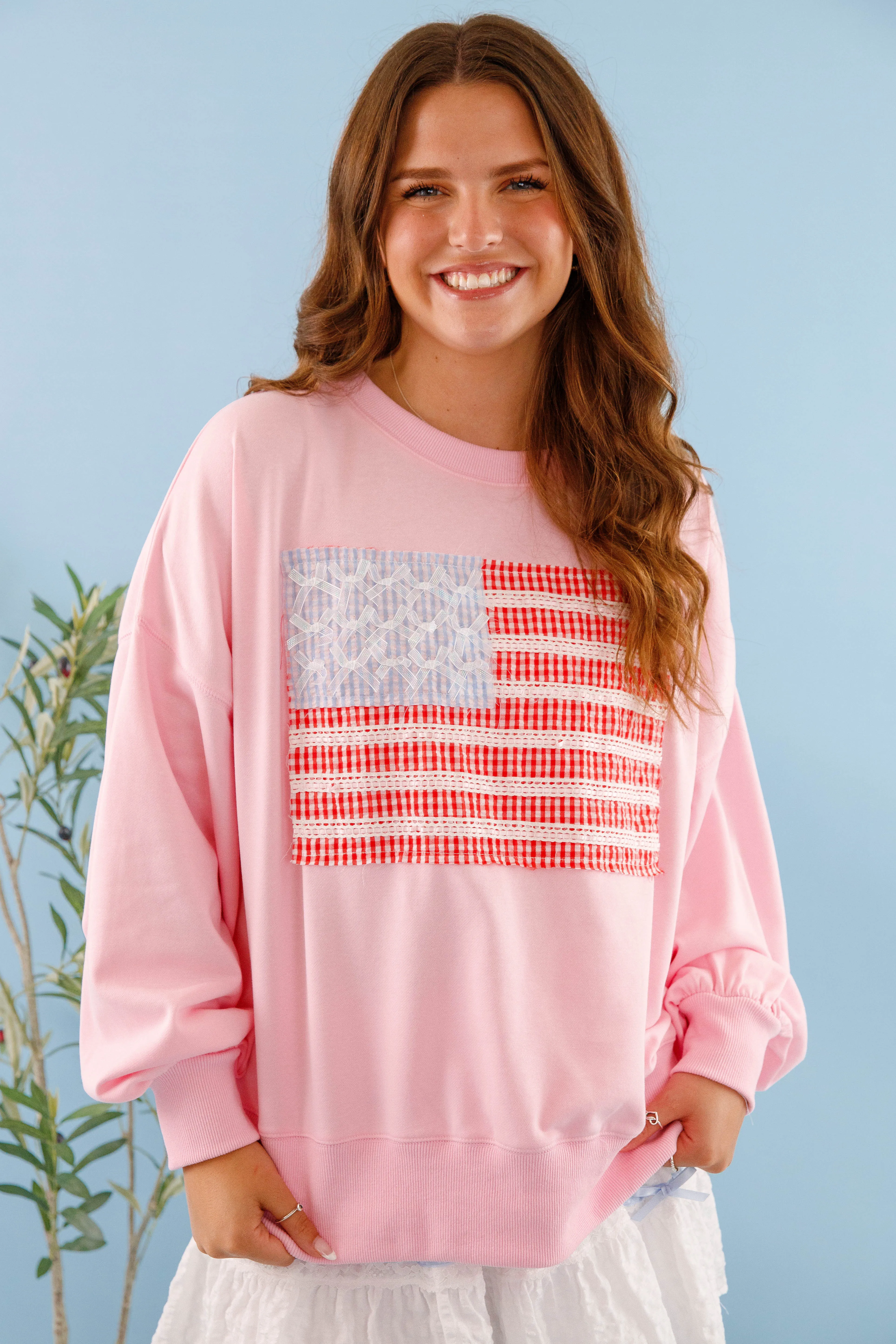 Cozy Performance America's Sweetheart Pullover-Pink