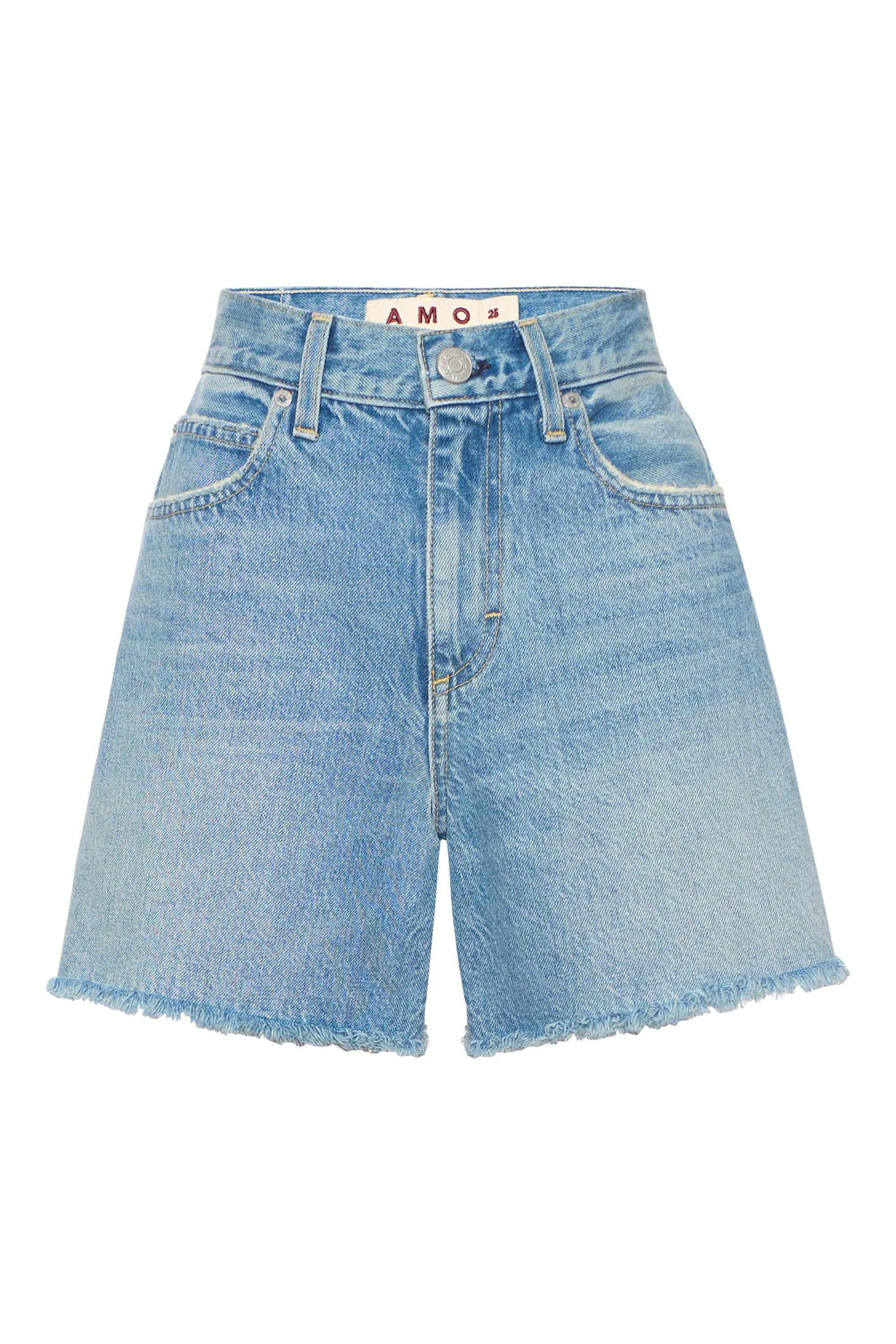RuggedDurability AMO Denim Billie Shorts in Free Spirit