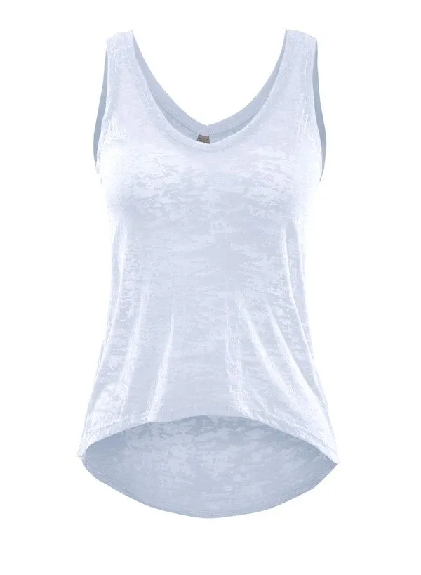 VNeck Style Exposure Burnout Tank