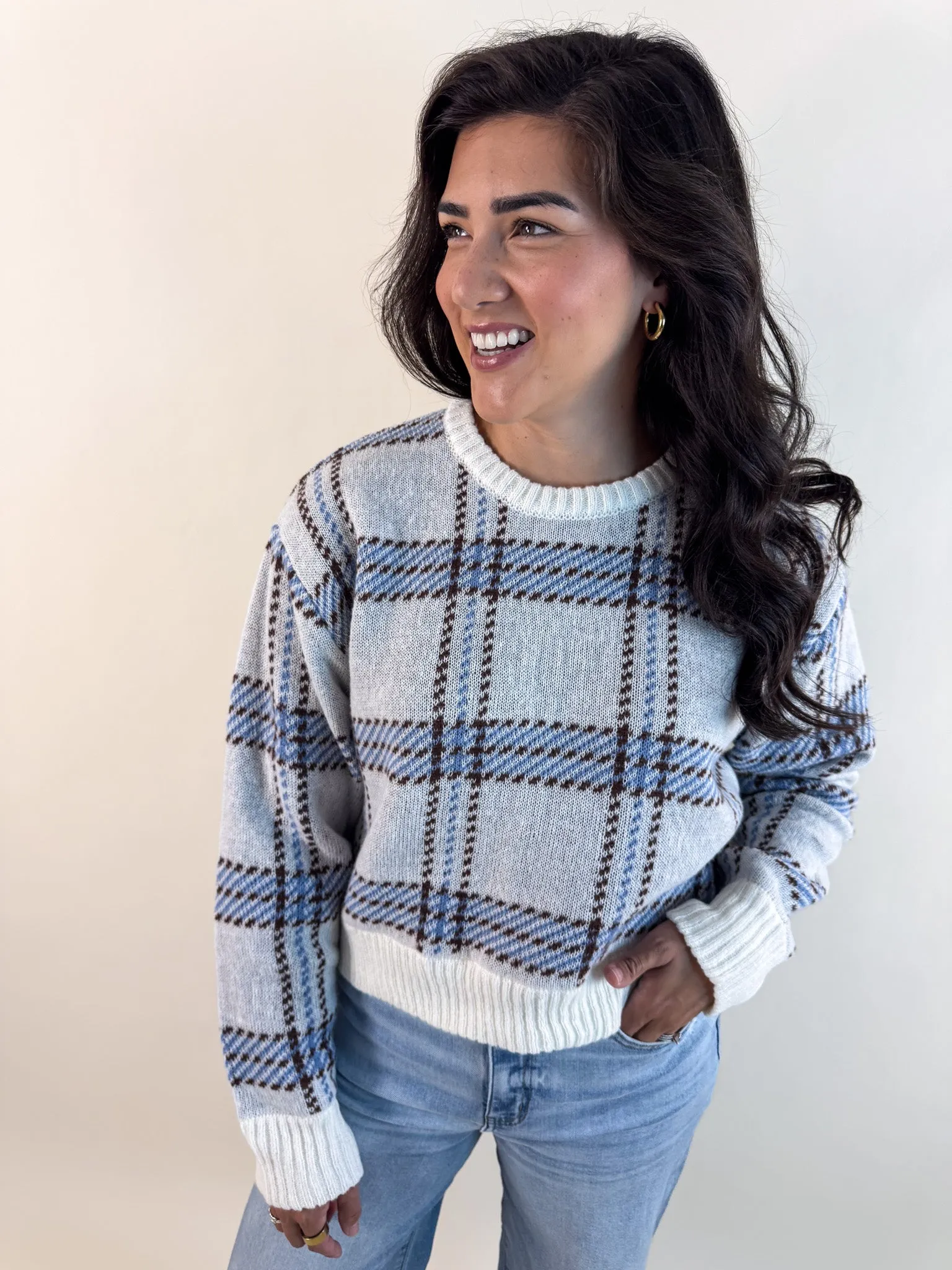 Comfort Piece [Z SUPPLY] Junction Plaid Sweater