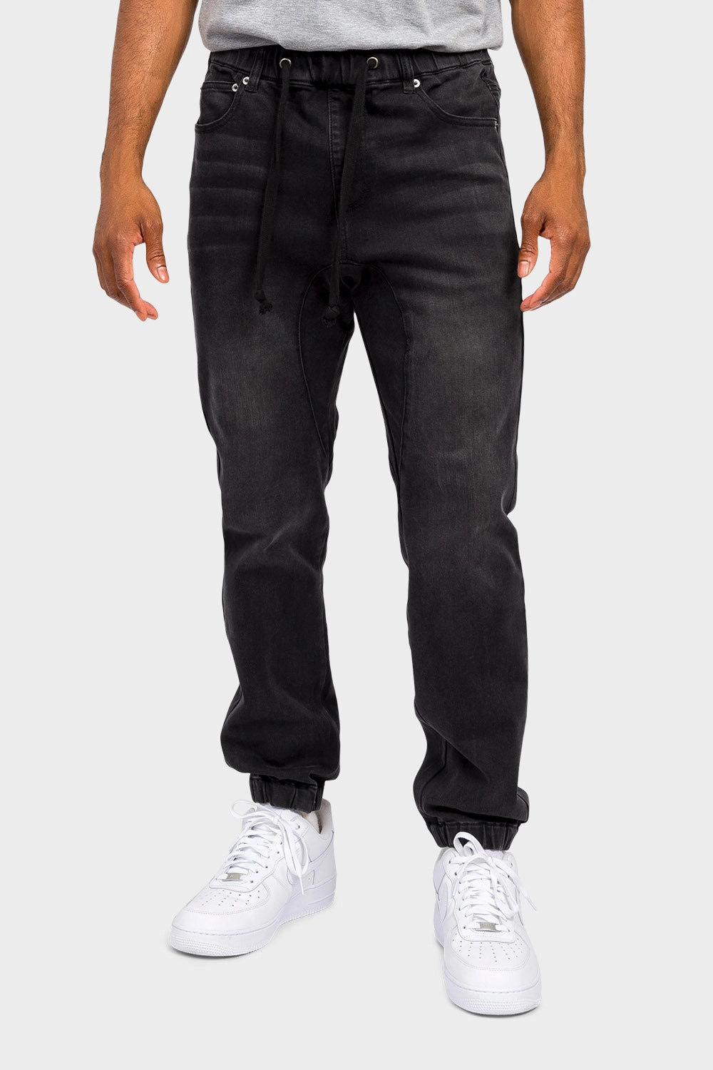 Layered Comfort Men's Essential Jogger Denim Pants