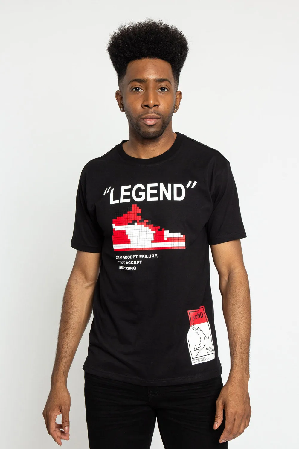 ReflectiveDetails Legend Lego Pixel T-Shirt