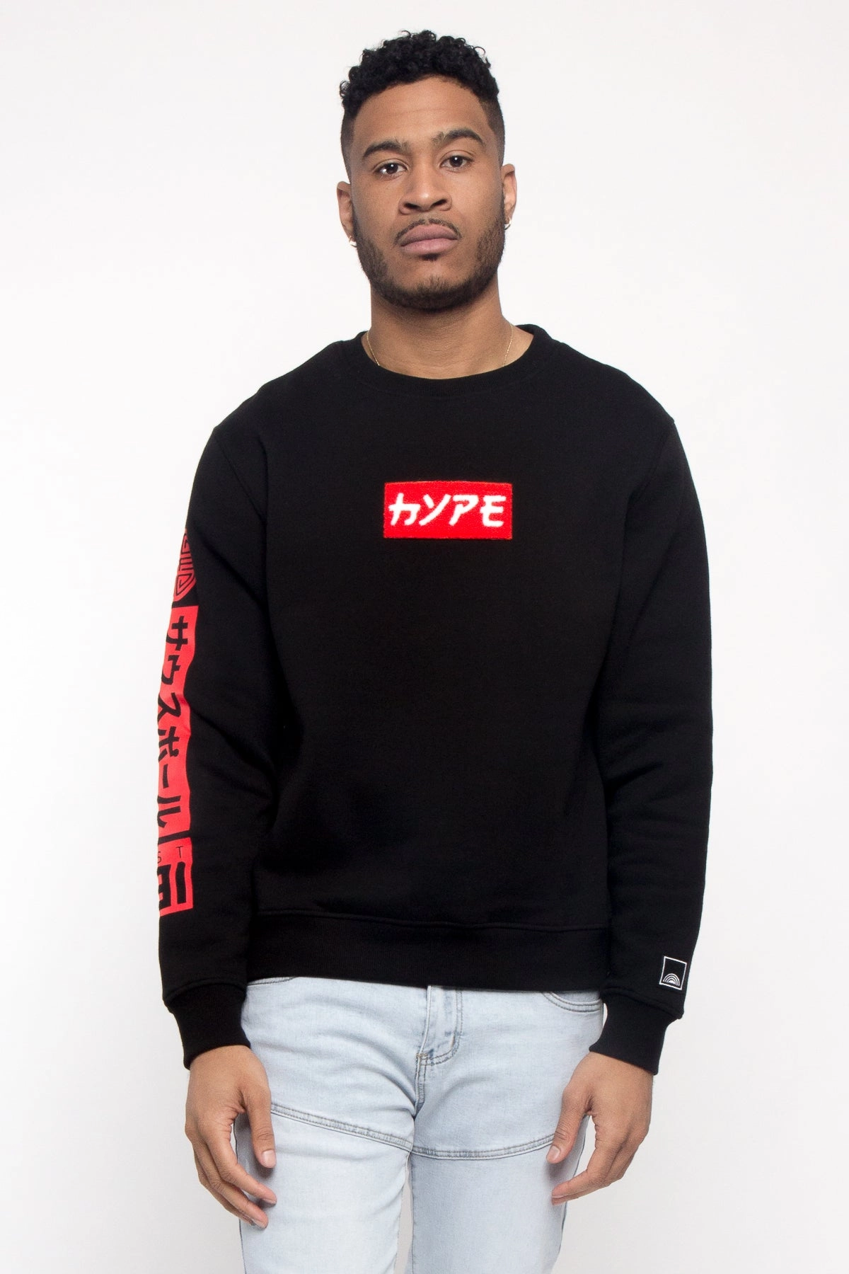 Transition Wear Applique Patch Hype Crewneck
