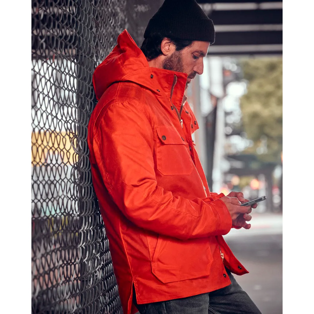 Light Protection Arctic Kingsland Parka - Waxed Orange