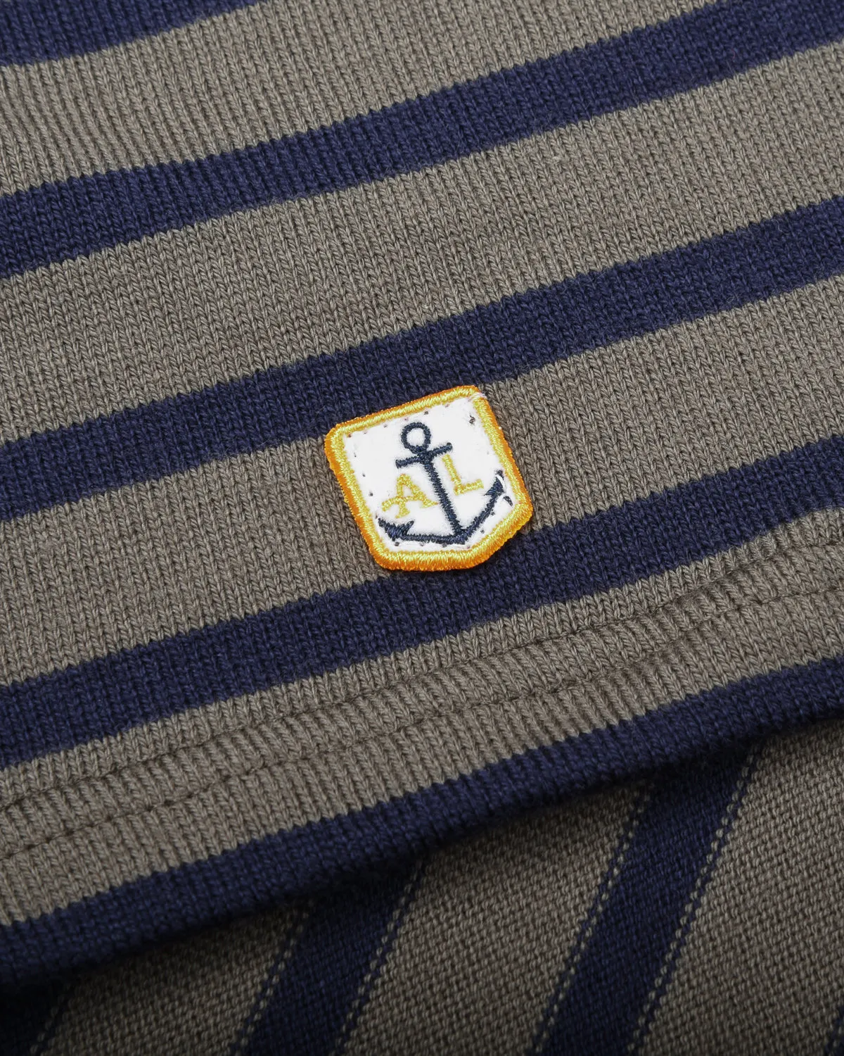 contrast Everyday Fashion Look ARMOR LUX HERITAGE BRETON L/S T-SHIRT - CHIMERA/ MARINE DEEP