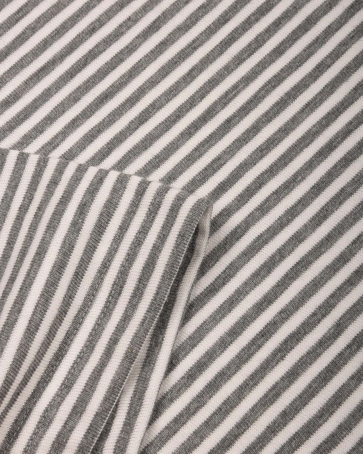 ARMOR LUX HERITAGE STRIPED T-SHIRT - MISTY GREY/ MILK Travel Essential