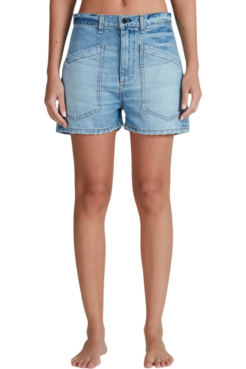 Durable Weave Reflective accents ASKK NY Virginia Short in Blondie