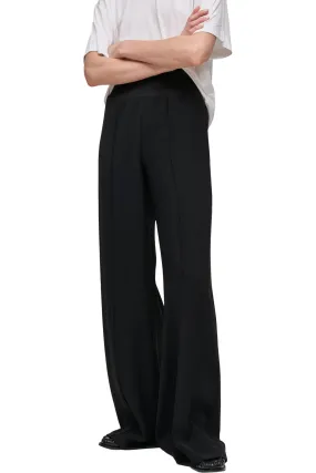 Breathable Wearable ExpandableSidePanels ATM Palazzo Pant in Black