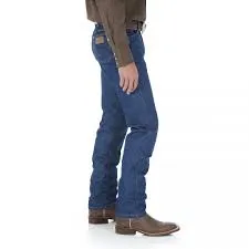 Relax Mode Non Irritating Inner Lining Wrangler Men's Original Fit Unwashed Denim Jean/13MWZXS