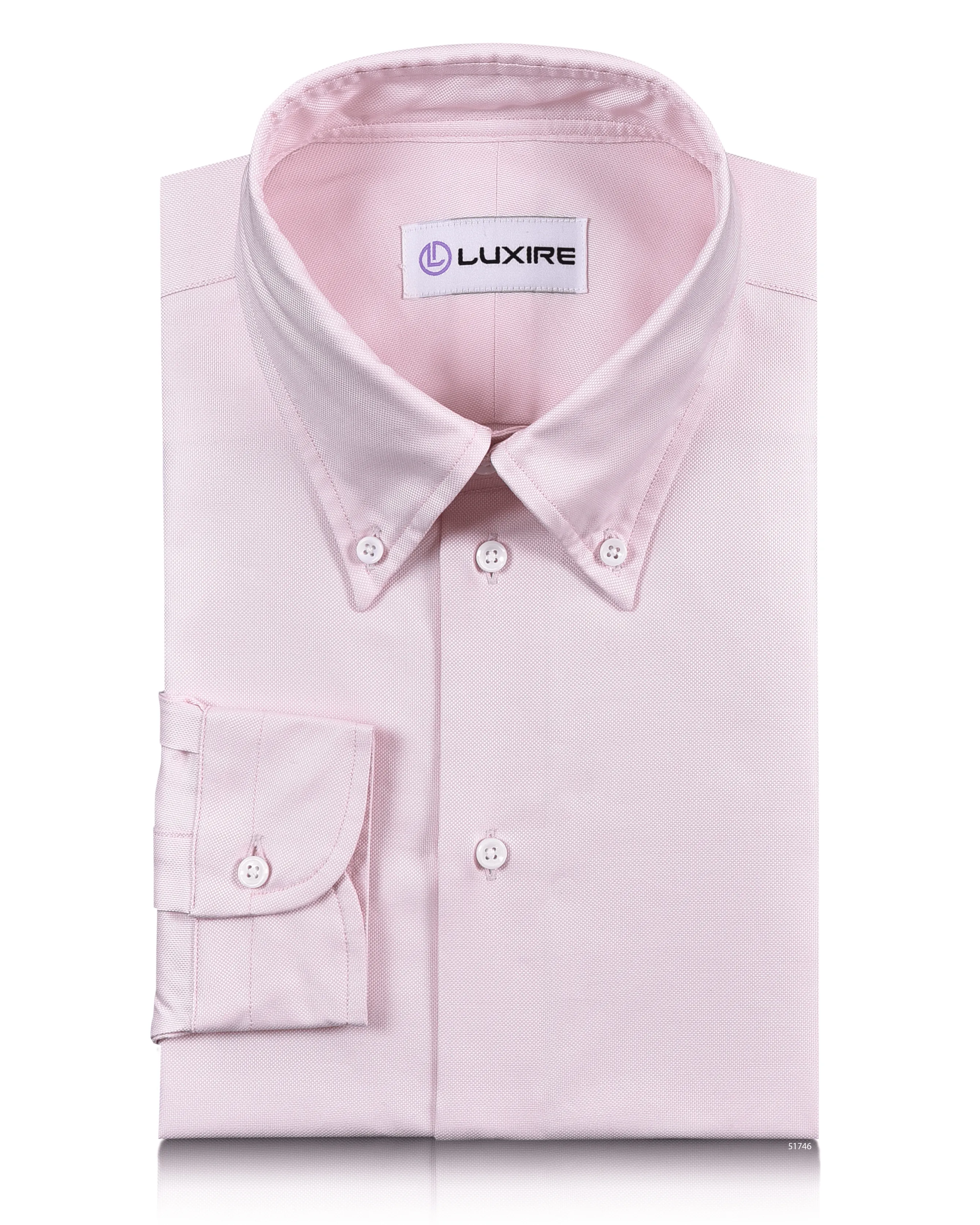 Baby Pink Royal Oxford Shirt Smart Look Streamlined Design