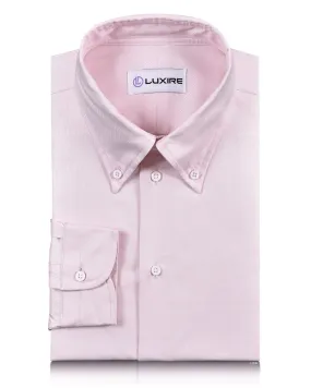 Baby Pink Royal Oxford Shirt Smart Look Streamlined Design