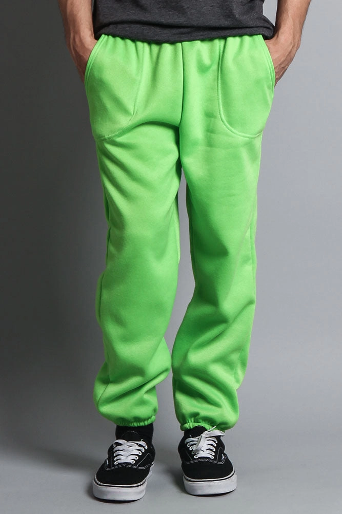 Basic Solid Color Fleece Sweatpants (New Colorways) All Purpose Stretchable Wear