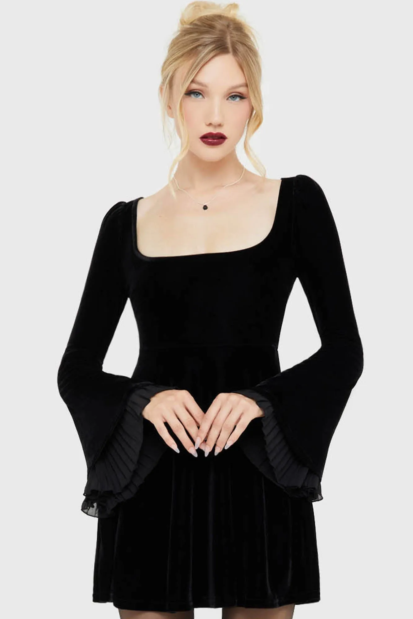 Beatrix Dress Empire-Waist Heart Glow