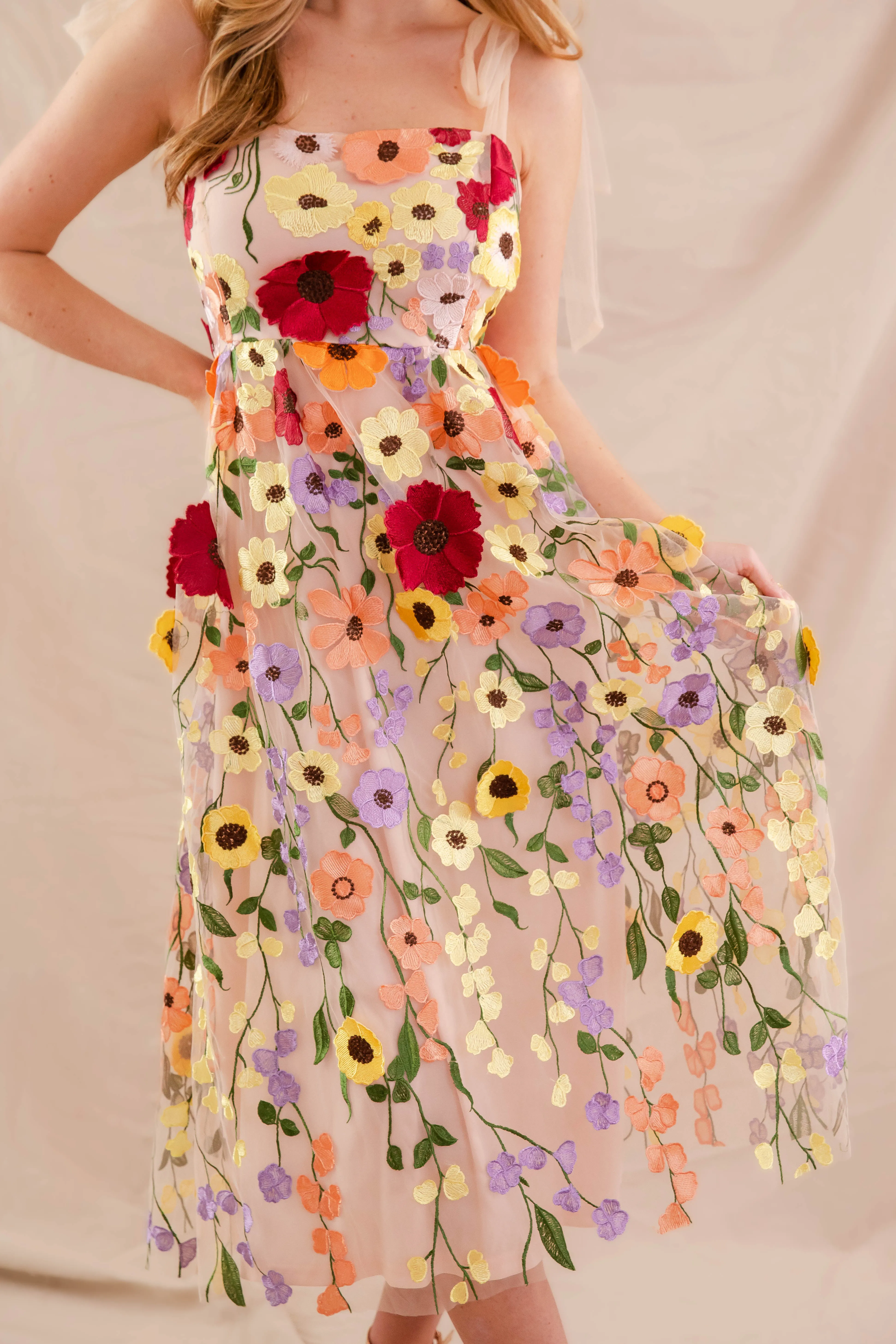 Believe It or Not Midi Dress Chic Harmony