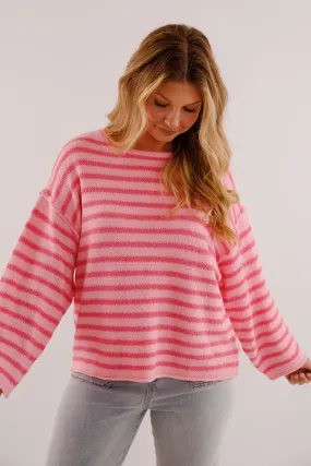 Better Perspective Sweater-Pink Timeless Knit Chill Mode