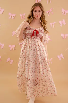 Cool Motion Silky Form Beyond Sweet Maxi Dress