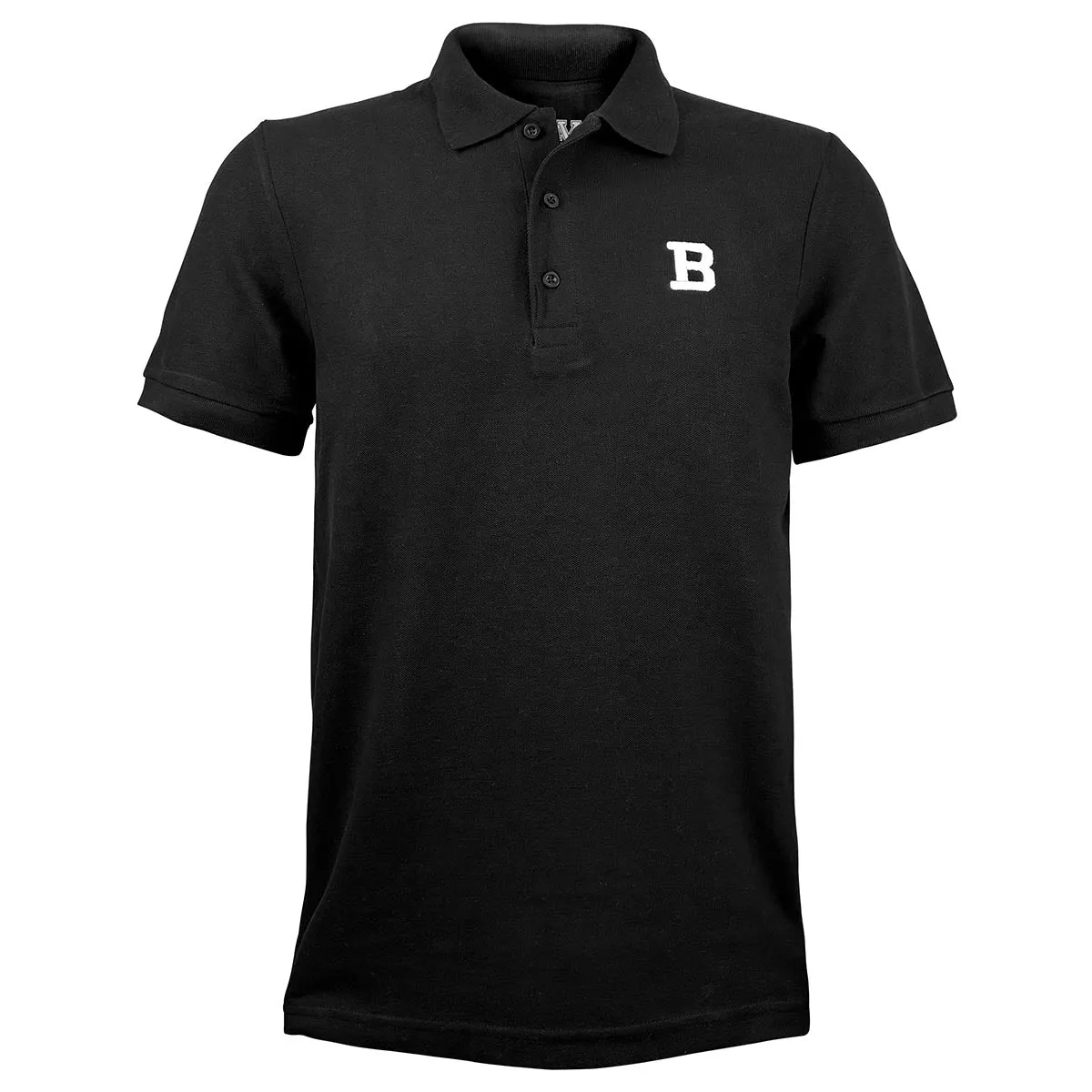 Luxe Comfort Comfy Flex Black B Pique Polo from MV Sport