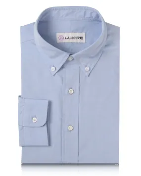 Blue Pinpoint Oxford Shirt Limited Edition Tuckable Hem