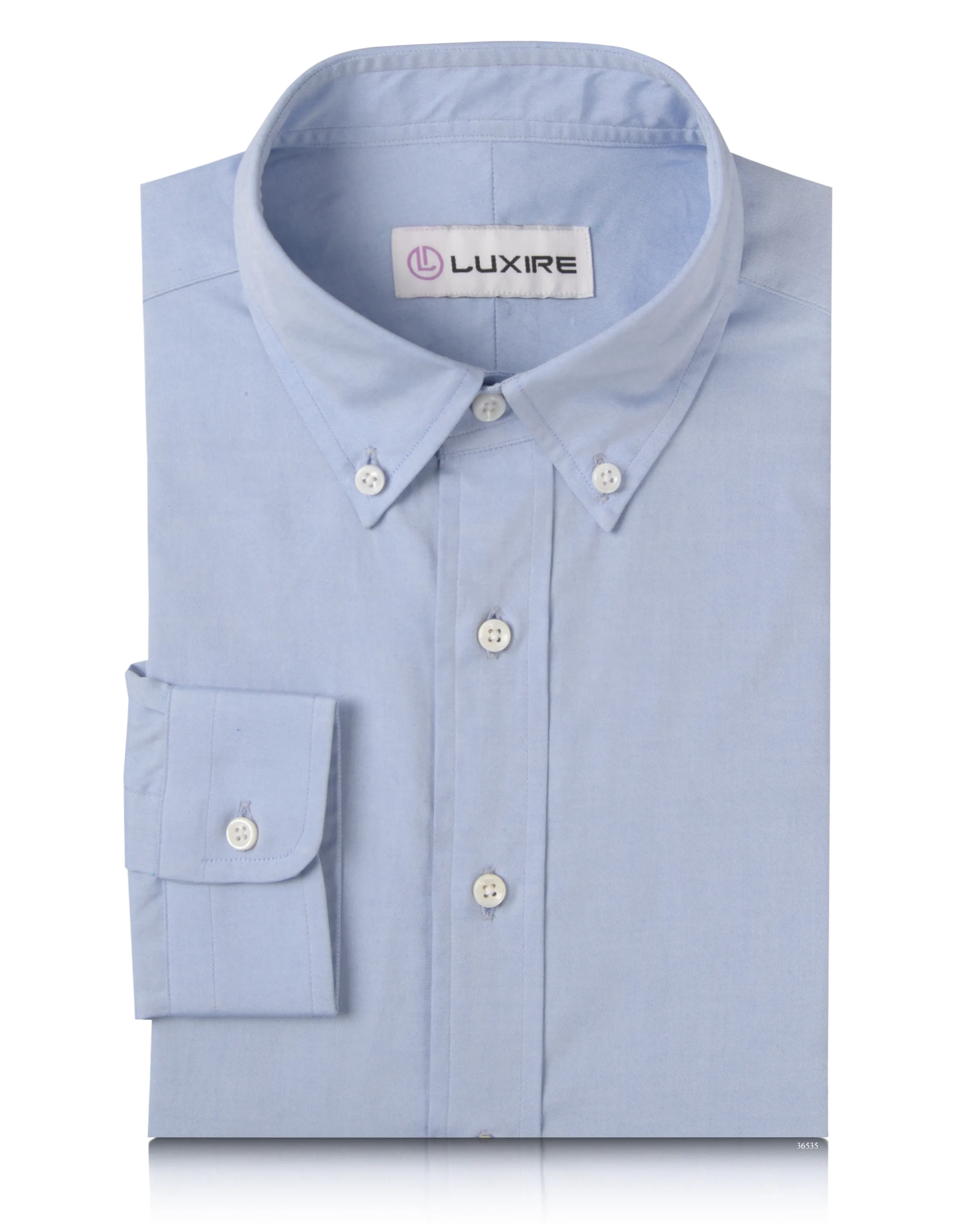 Blue Pinpoint Oxford Shirt Limited Edition Tuckable Hem