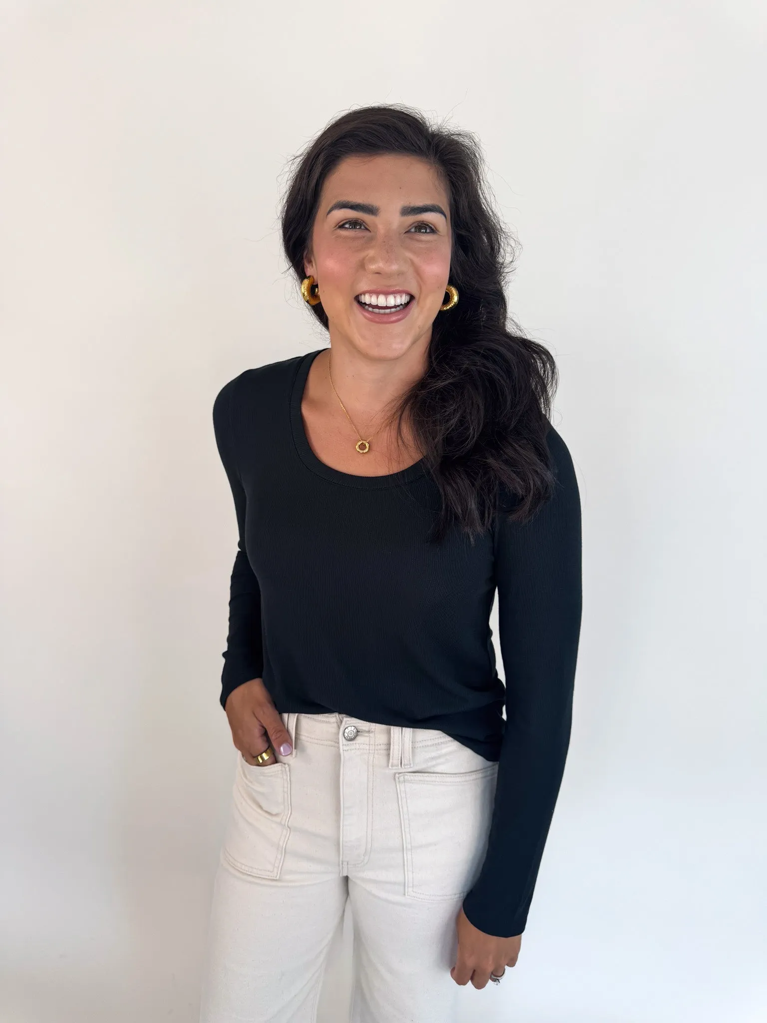 Lauren Long Sleeve- Black Reader