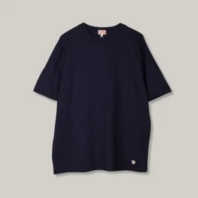 ARMOR LUX HERITAGE T-SHIRT - NAVIRE NAVY Water Based Ink Print