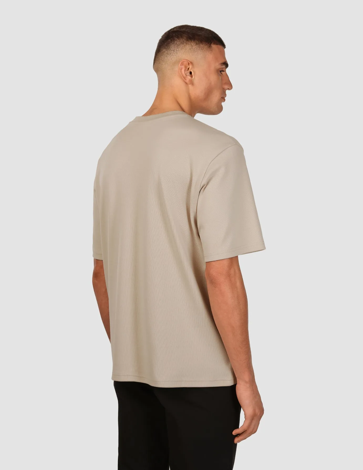 Heavy Box Fit T-shirt Legacy Stone Beige Comfy Fit Wear Essential Style Wear