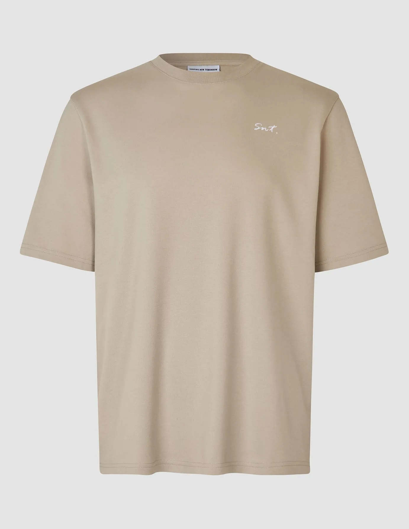 Heavy Box Fit T-shirt Legacy Stone Beige Casual Essential Wear