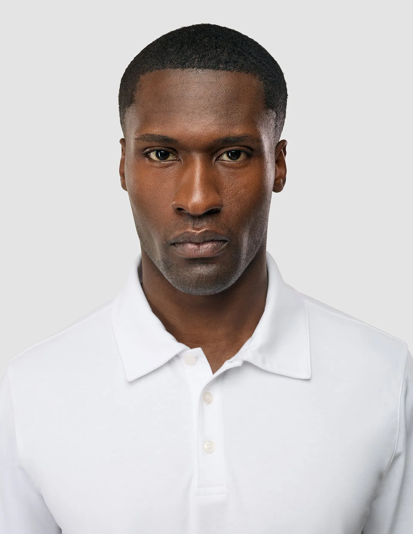 Seasonal Outfit Perfect Design Evolve Pique Polo White