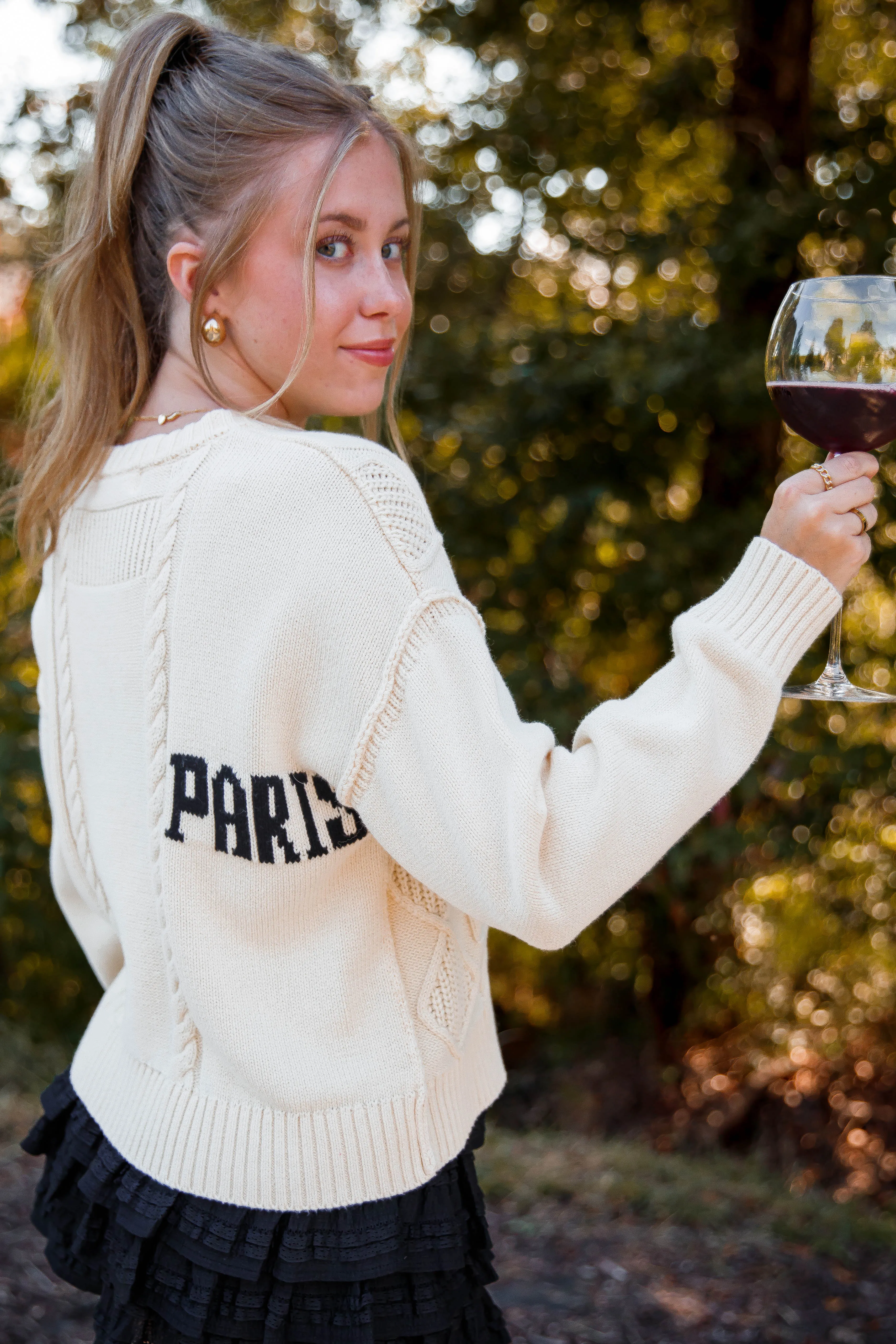 Smart Fashion New Romance In The City Sweater-Paris