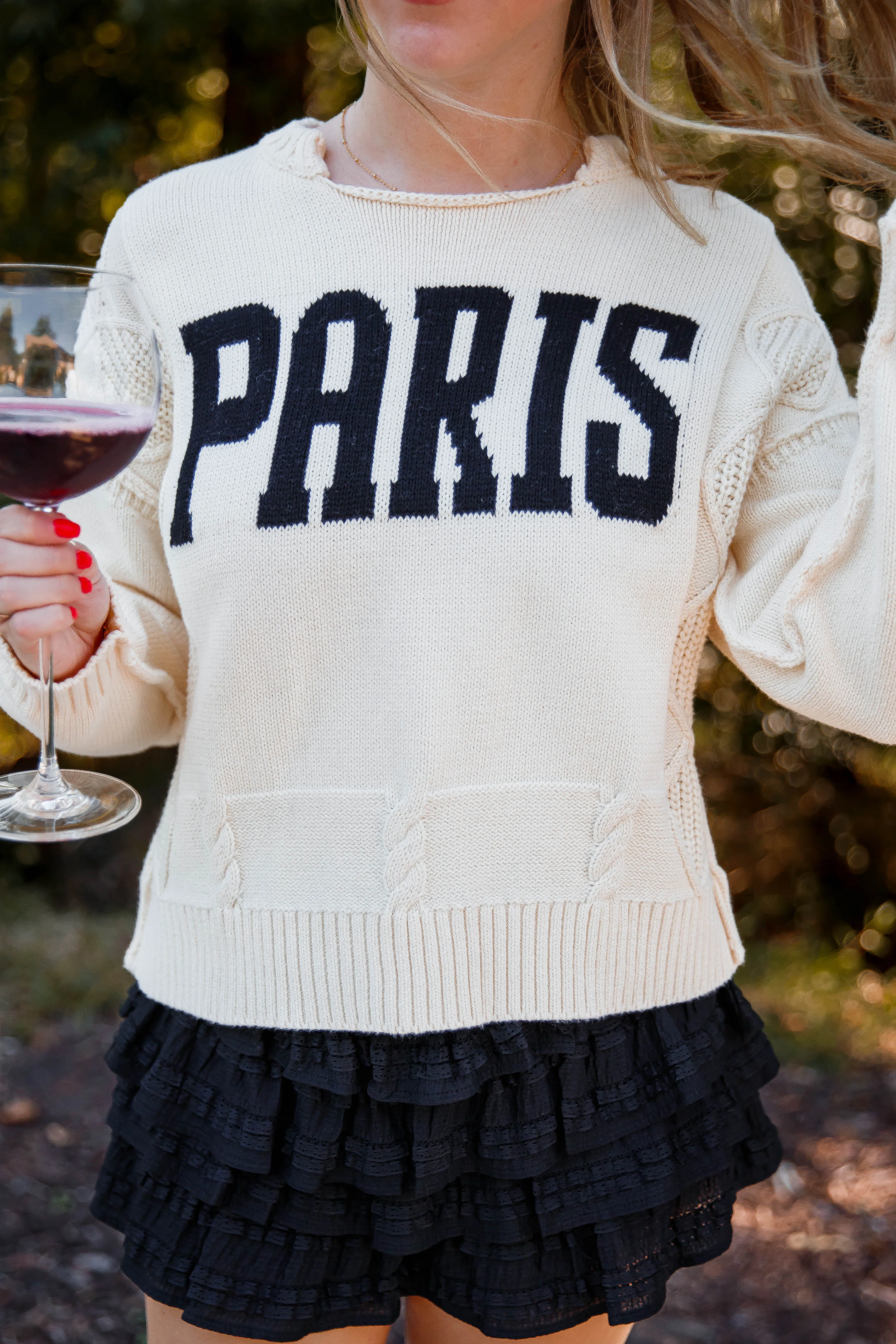 Versatile Performance New Romance In The City Sweater-Paris