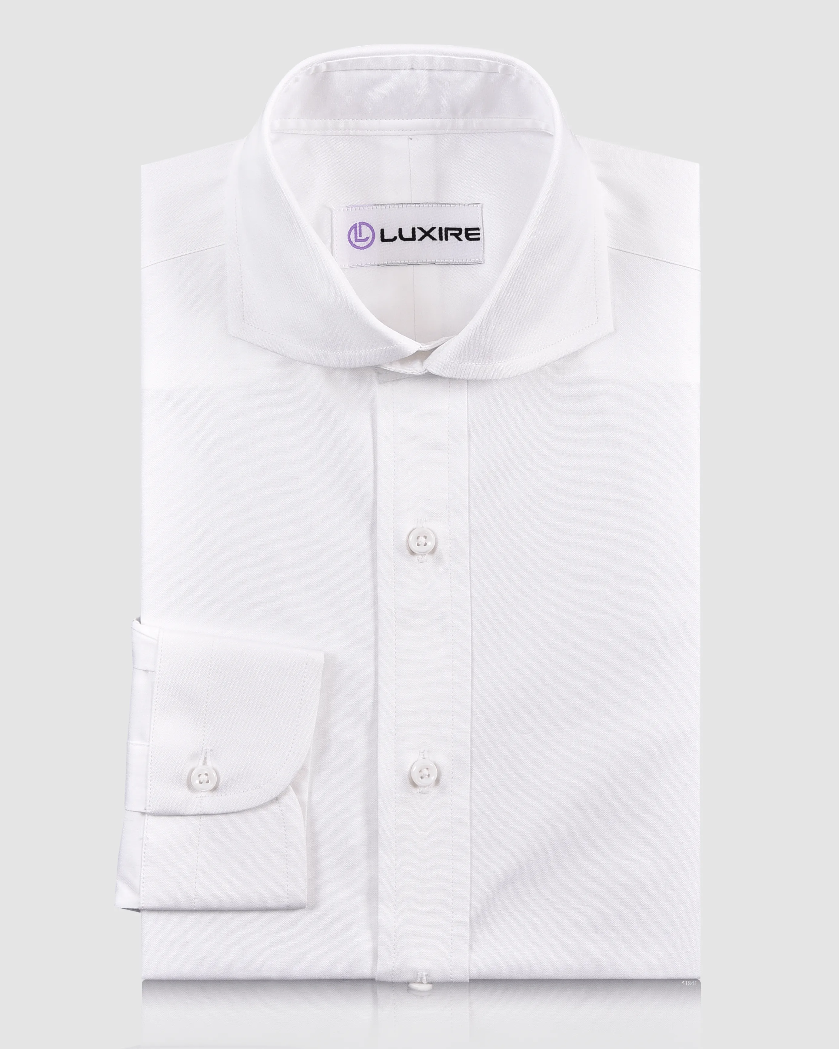 Seasonal Wear Brembana 2-Ply Giza White Pinpoint Oxford Shirt