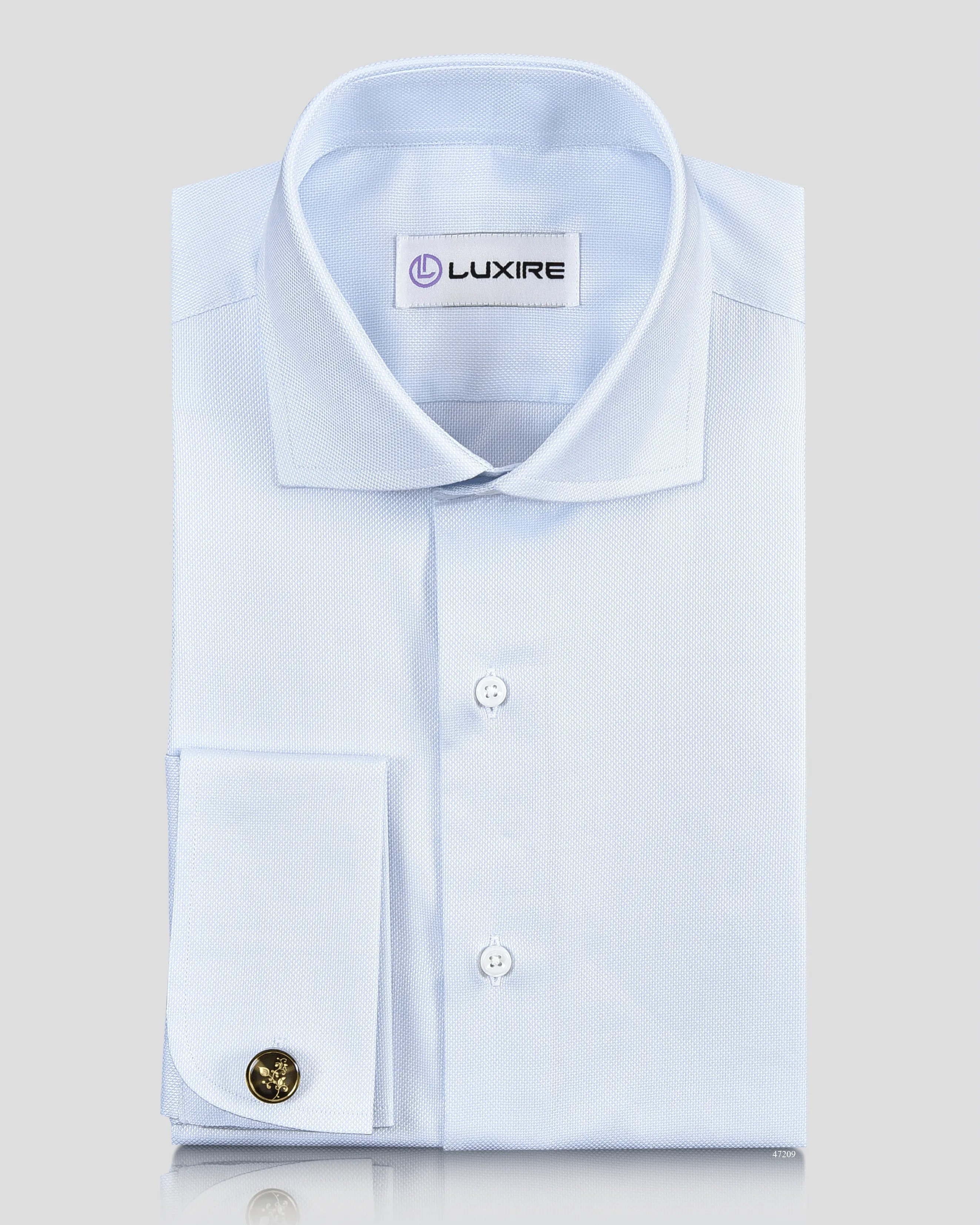 Refined Aesthetic Brembana Business Blue Royal Oxford : 2-Ply Giza Shirt