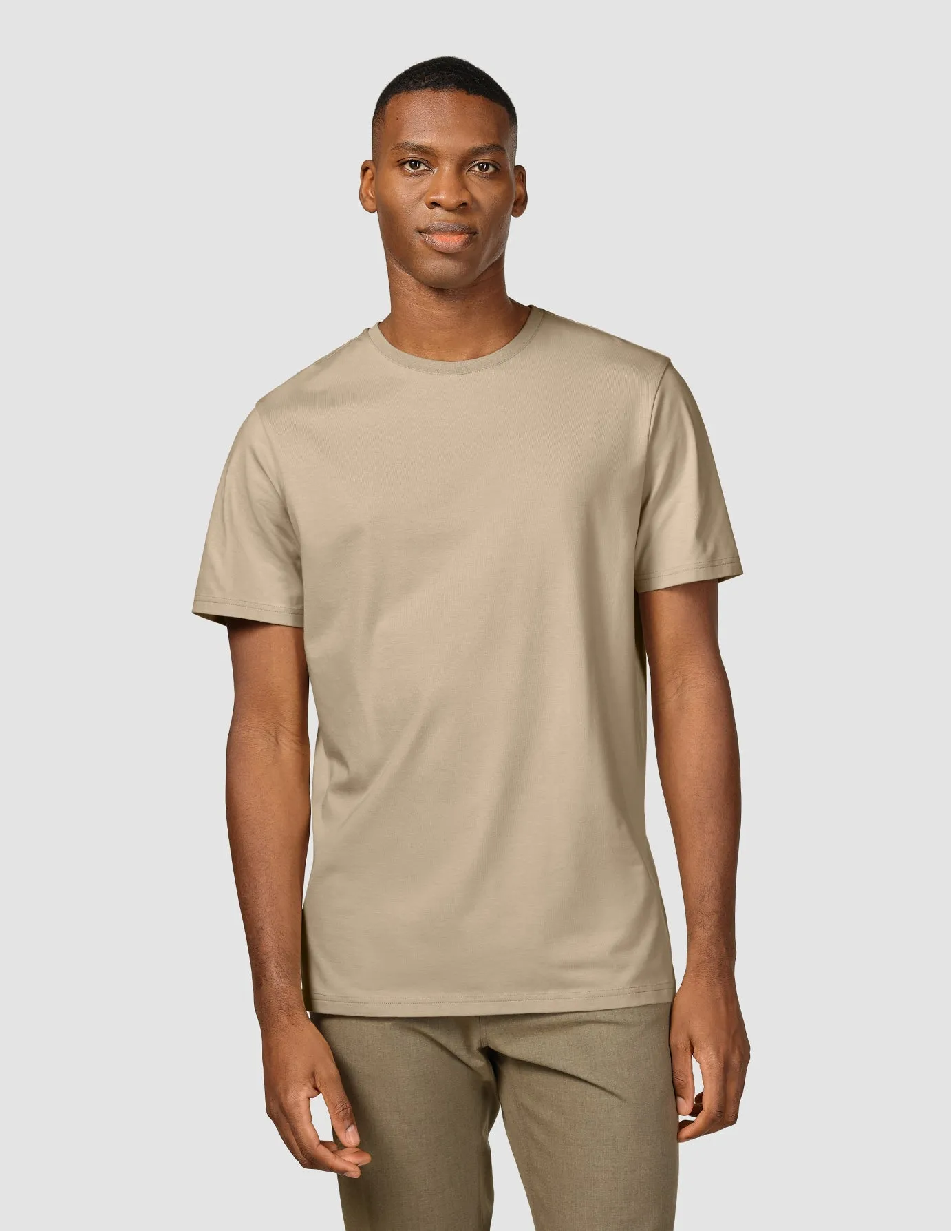Airflow Ventilation Supima T-shirt Sahara