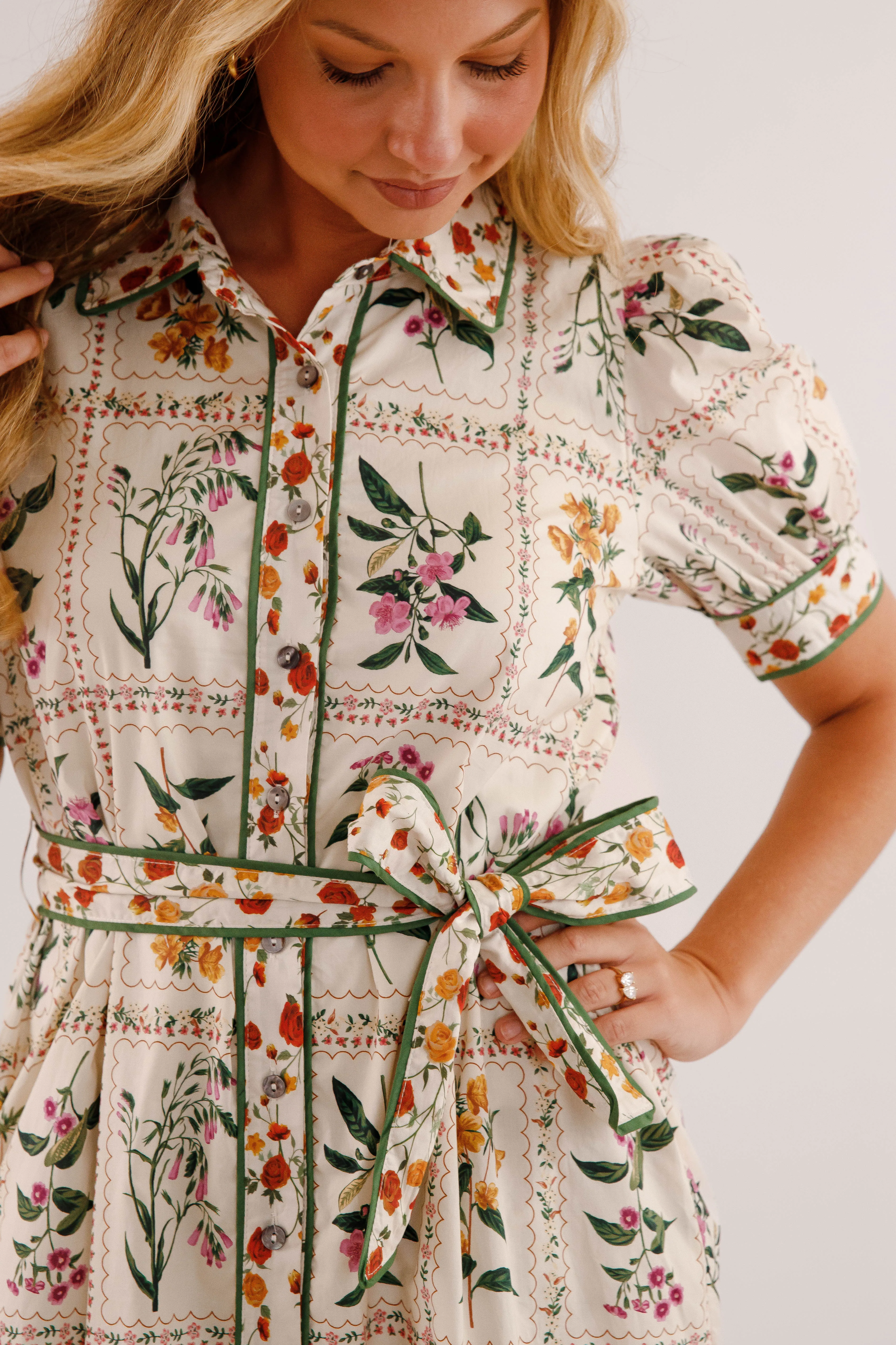 Plus Fit Bringing Happiness Midi Dress