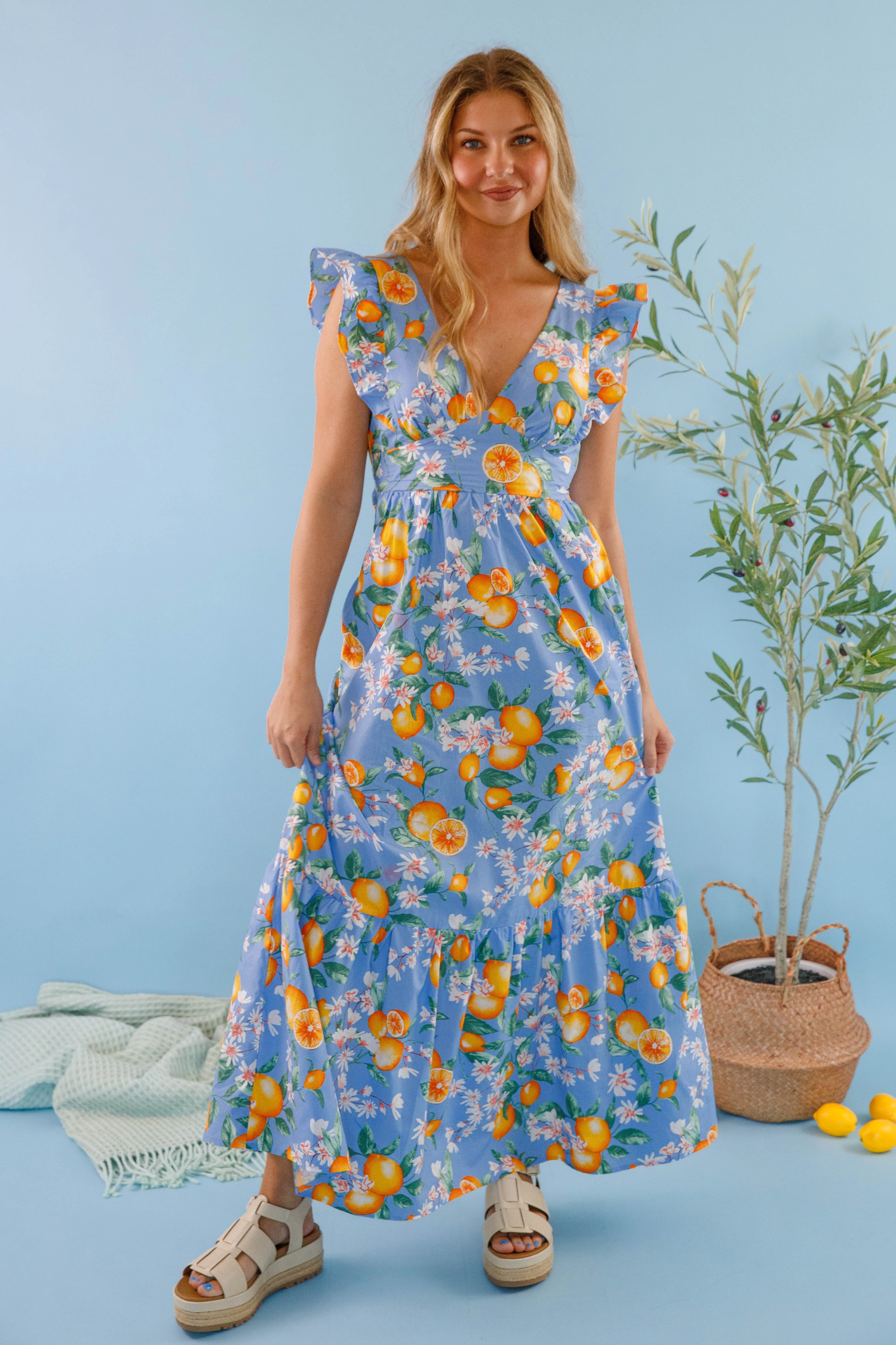 Brunch By the Beach Maxi Dress Unisex Option Soft-touch daywear